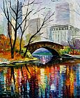 Park Canvas Paintings - Central Park
